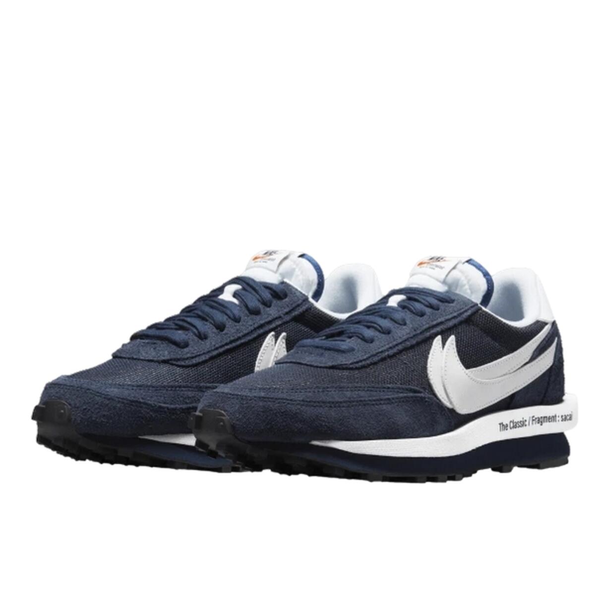 Nike LD Waffle Sacai Fragment Blue Void 2/4