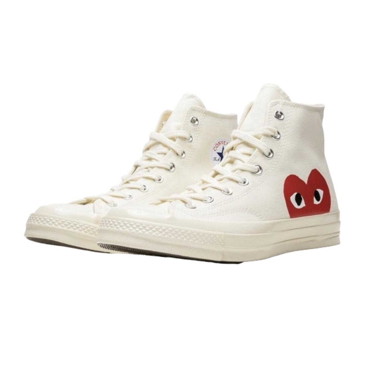 Chaussures Converse  Blanche Haute 2/4