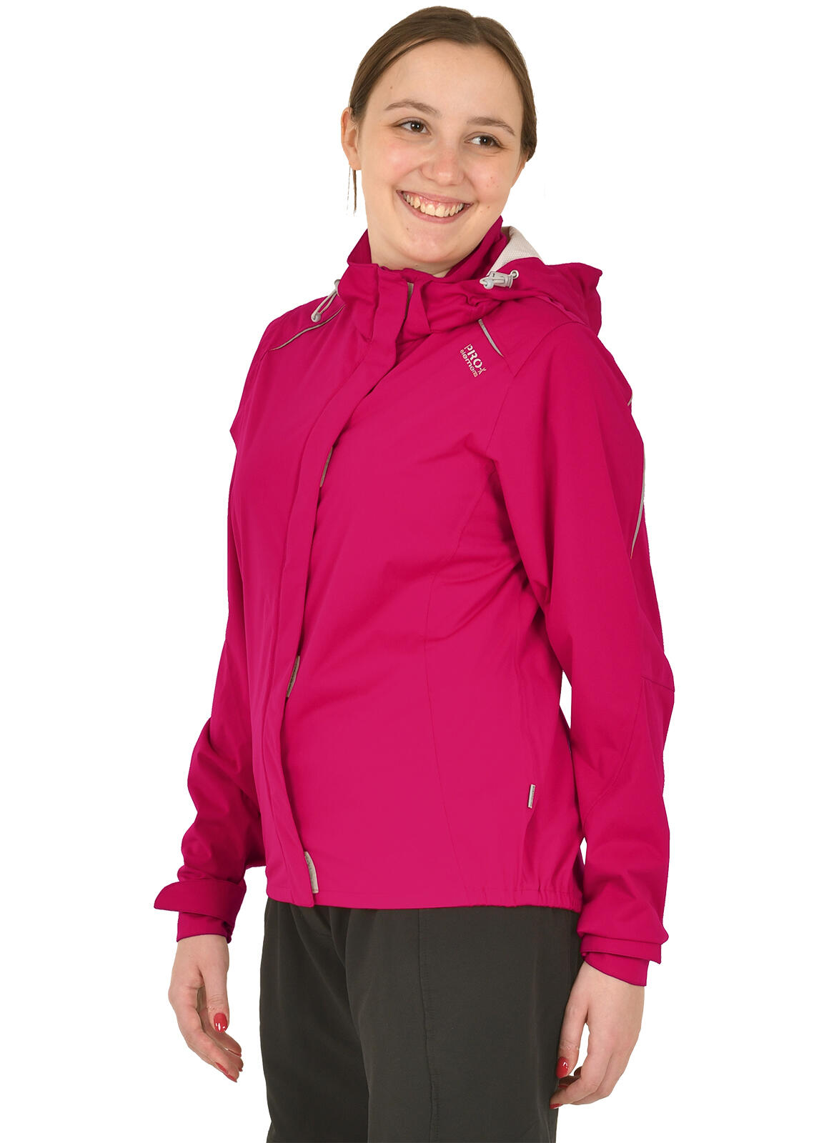 Veste de cyclisme femme LAYLA rose jazzy 5/5