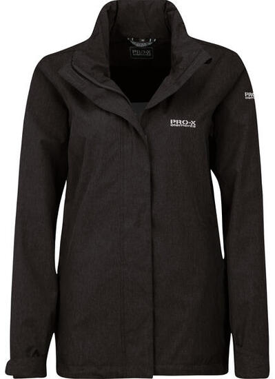 Giacca softshell da donna NAOMI nero mélange