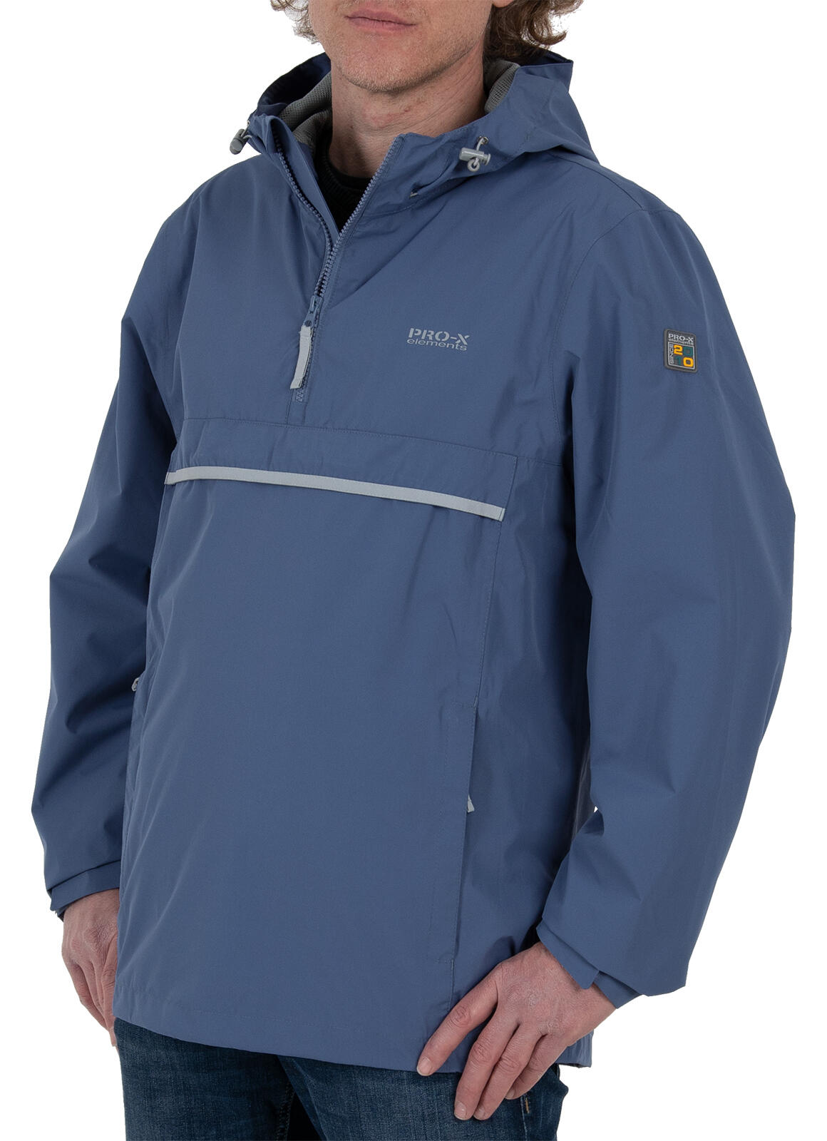 Herren Funktionsjacke DANI Vintage Indigo-Blau 3/5