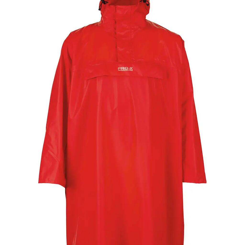 Men's Rain Poncho HIGH PEAK RED