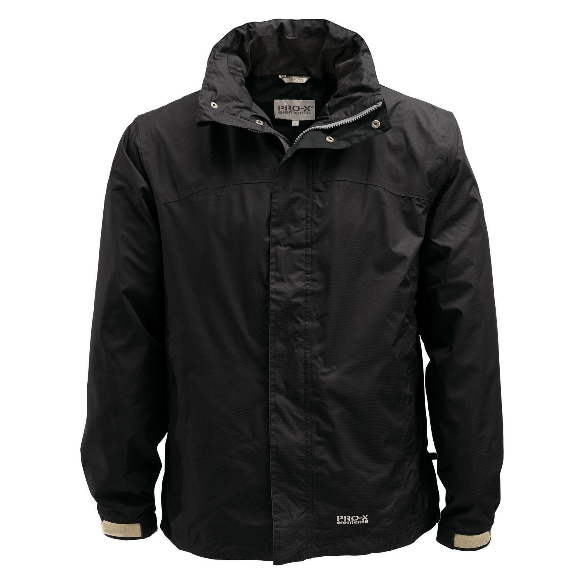 Pro-x Elements - Veste Fonctionnelle Homme Meran Noire - Coupe-pluie - Noir - Decathlon