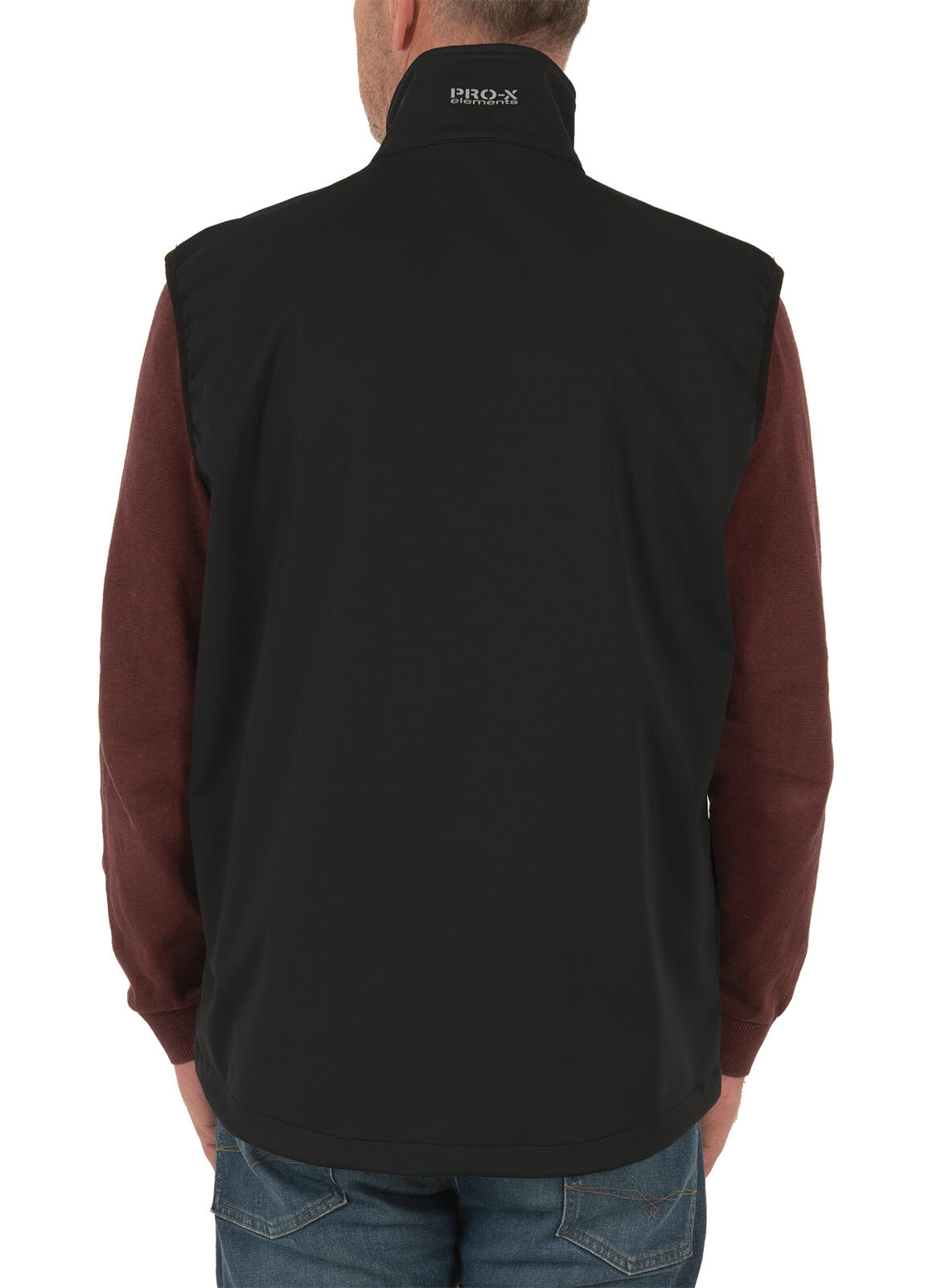 Men's softshell vest MATEO BLACK 4/5