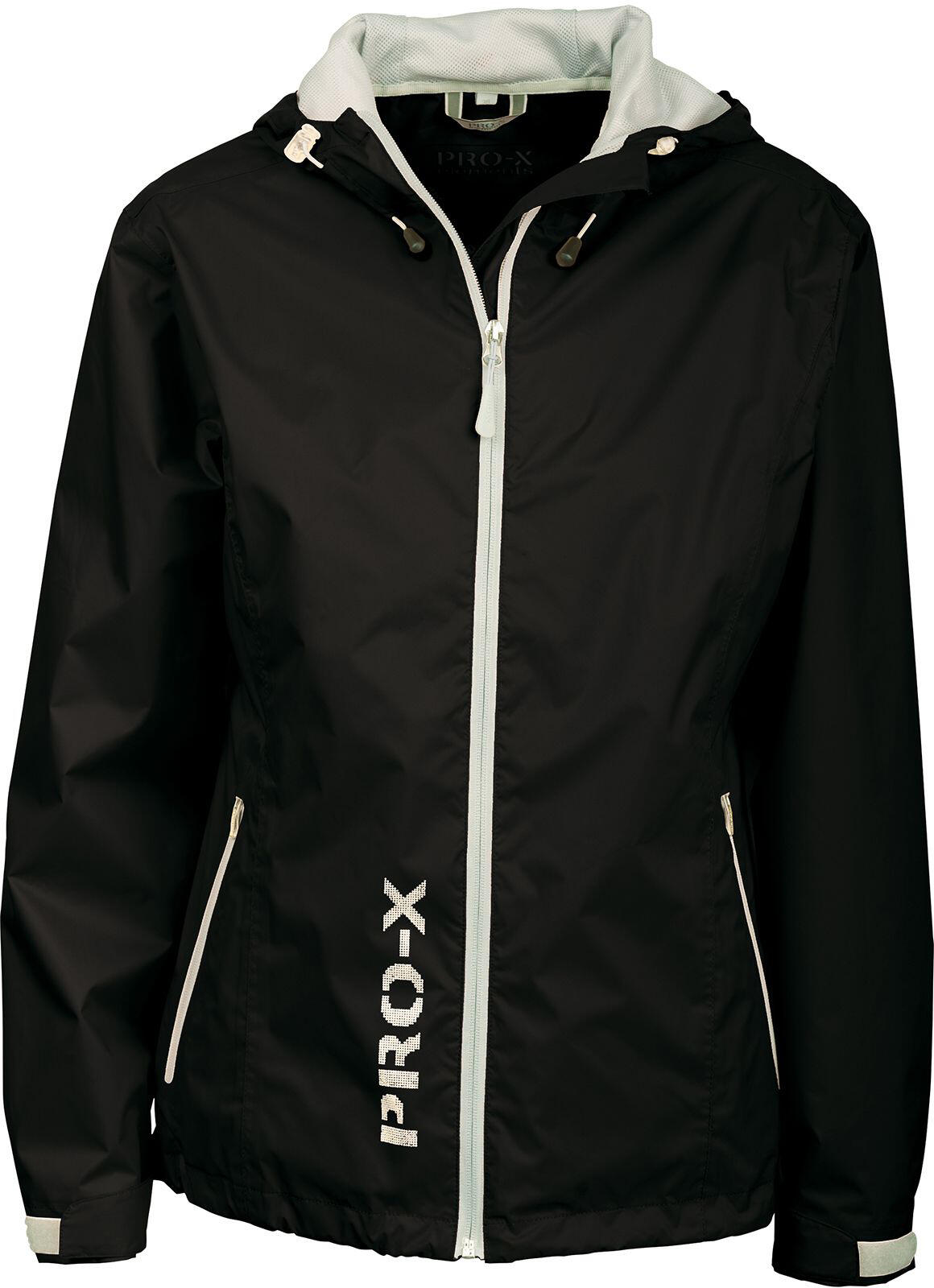 PRO-X ELEMENTS Damen Regenjacke LADY FLASH SCHWARZ