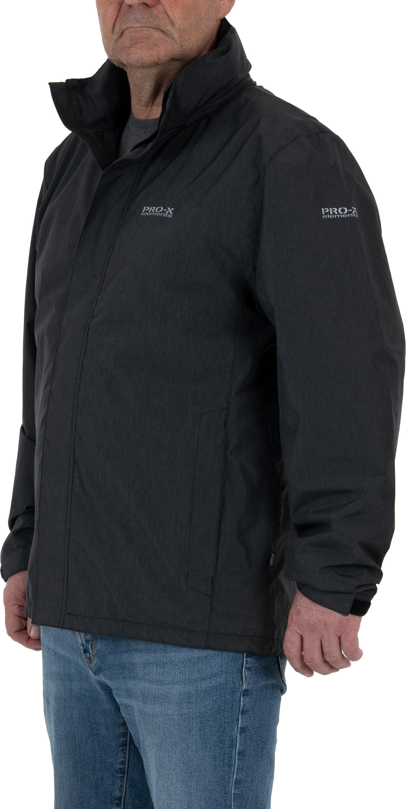 Herren Funktionsjacke RAY Schwarz Melange 5/5