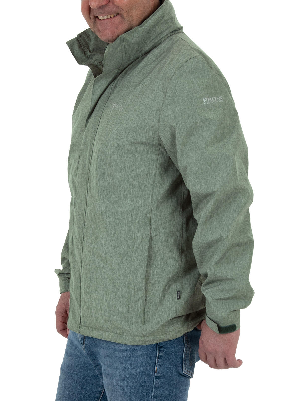 Herren Funktionsjacke RAY Hydro Green-Grün Melange 5/5