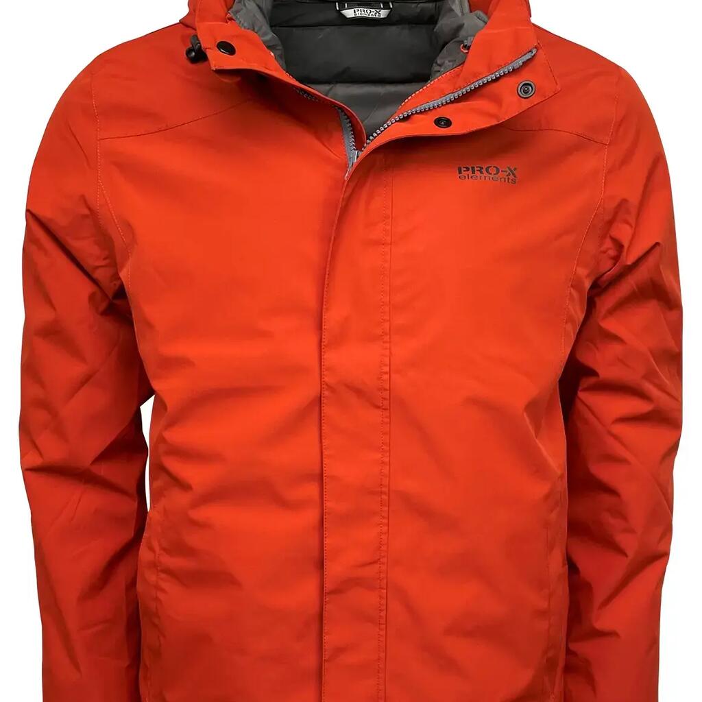 Men's functional jacket RAIMUND Rooibos red