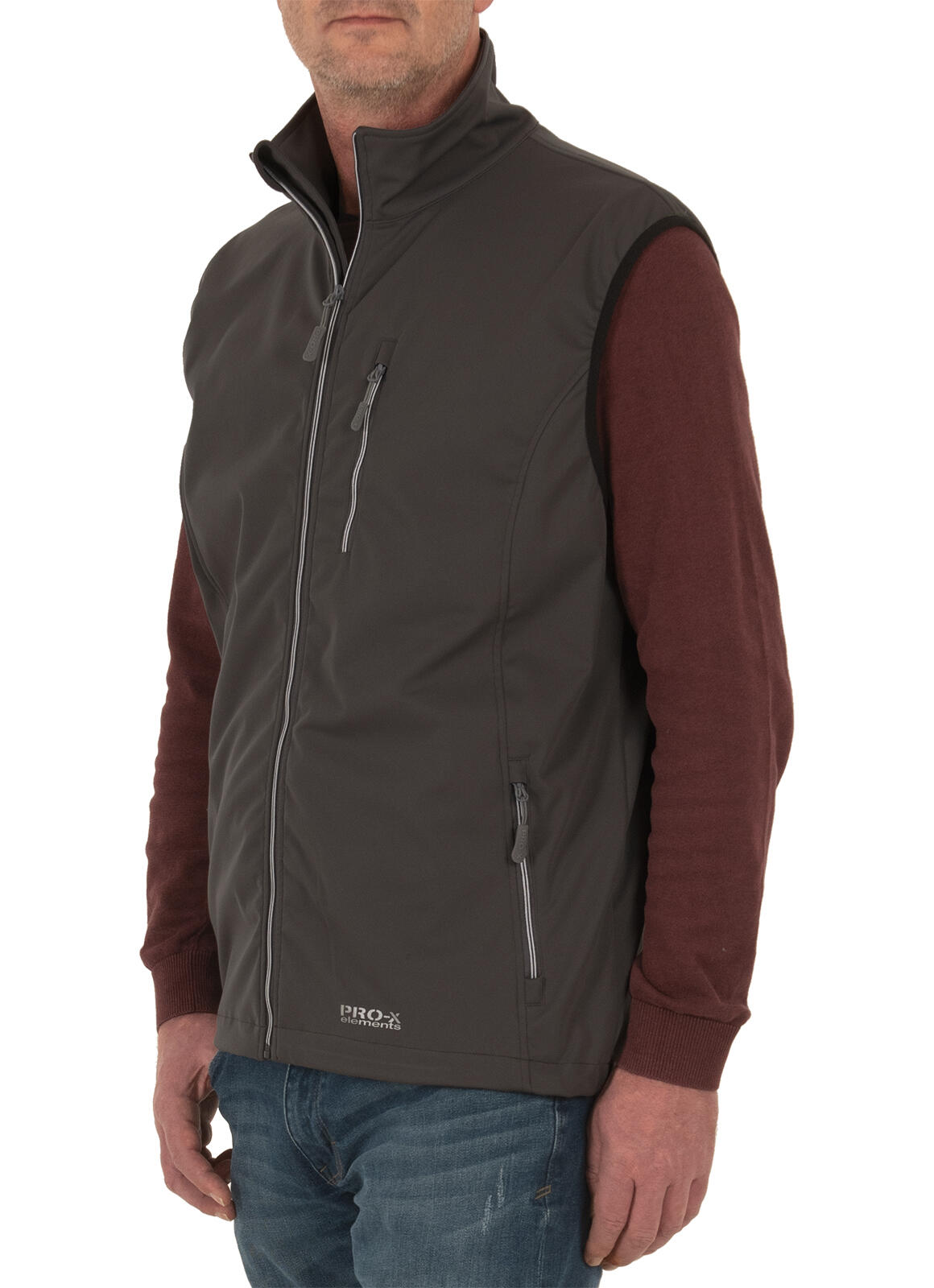 Gilet softshell homme MATEO anthracite 5/5