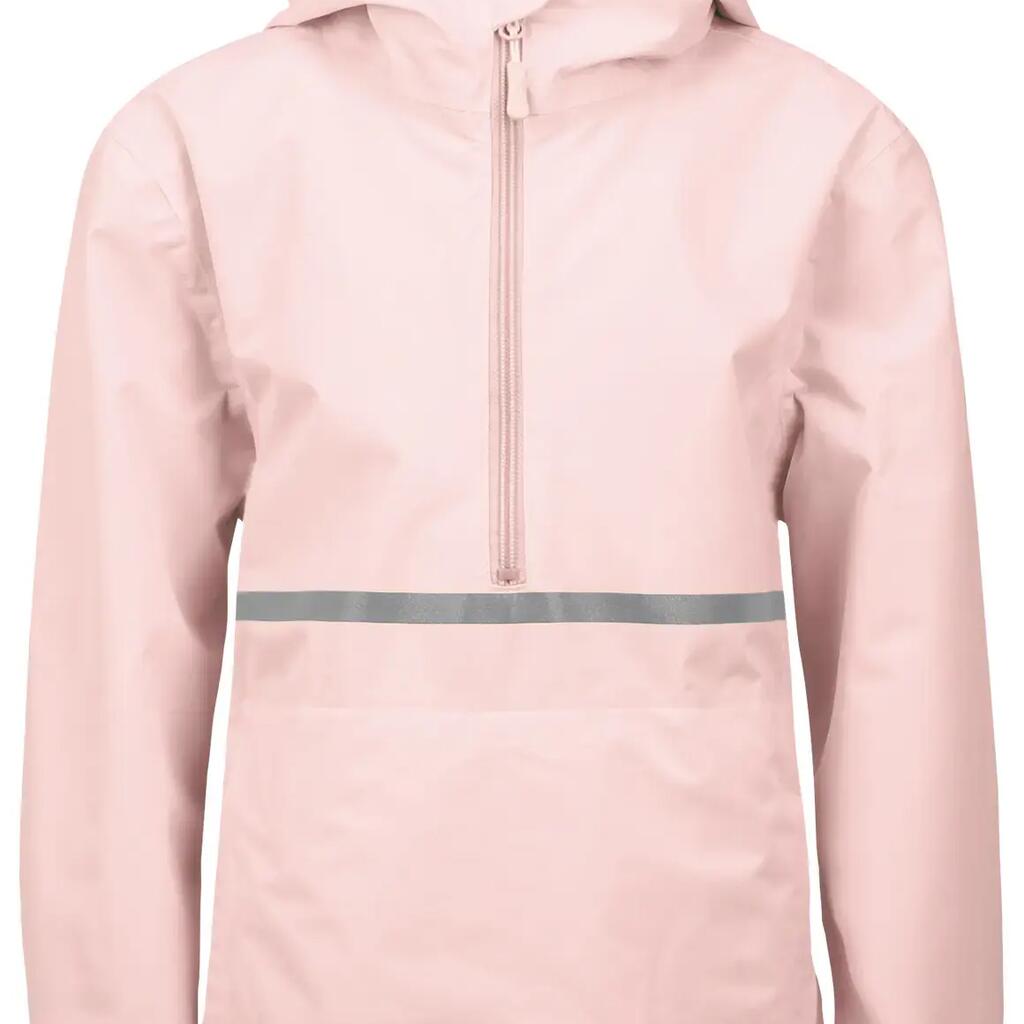 Children's rain jacket DANILO SILVER PINK