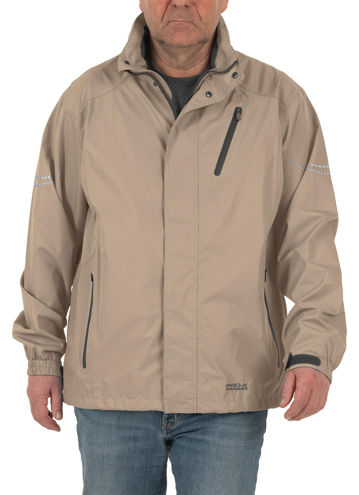 Giacca funzionale da uomo WALLIS marrone driftwood 3/5