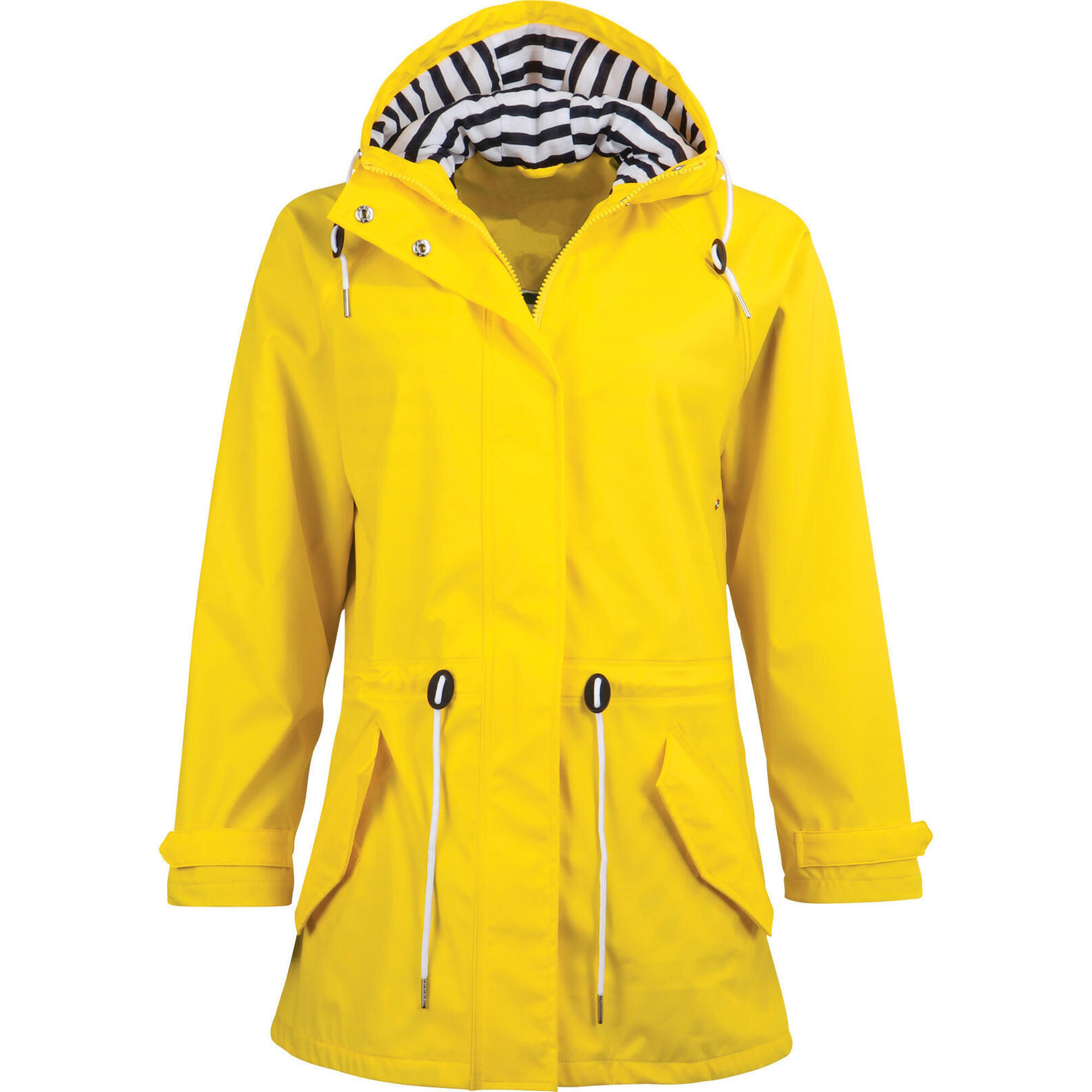 Pro-x Elements - Veste De Pluie Femme Marit Jaune - Coupe-pluie - Jaune - 36 Xs - Decathlon