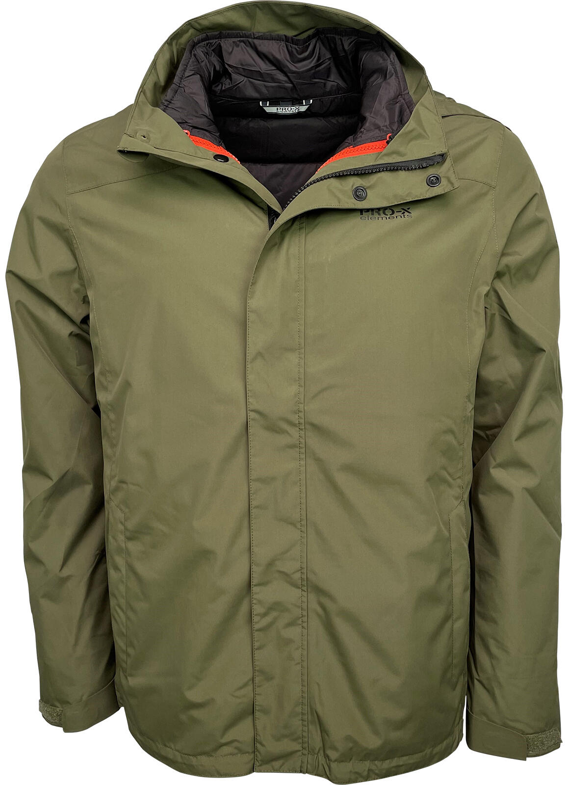 PRO-X ELEMENTS Herren Funktionsjacke RAIMUND Olive Night-Grün