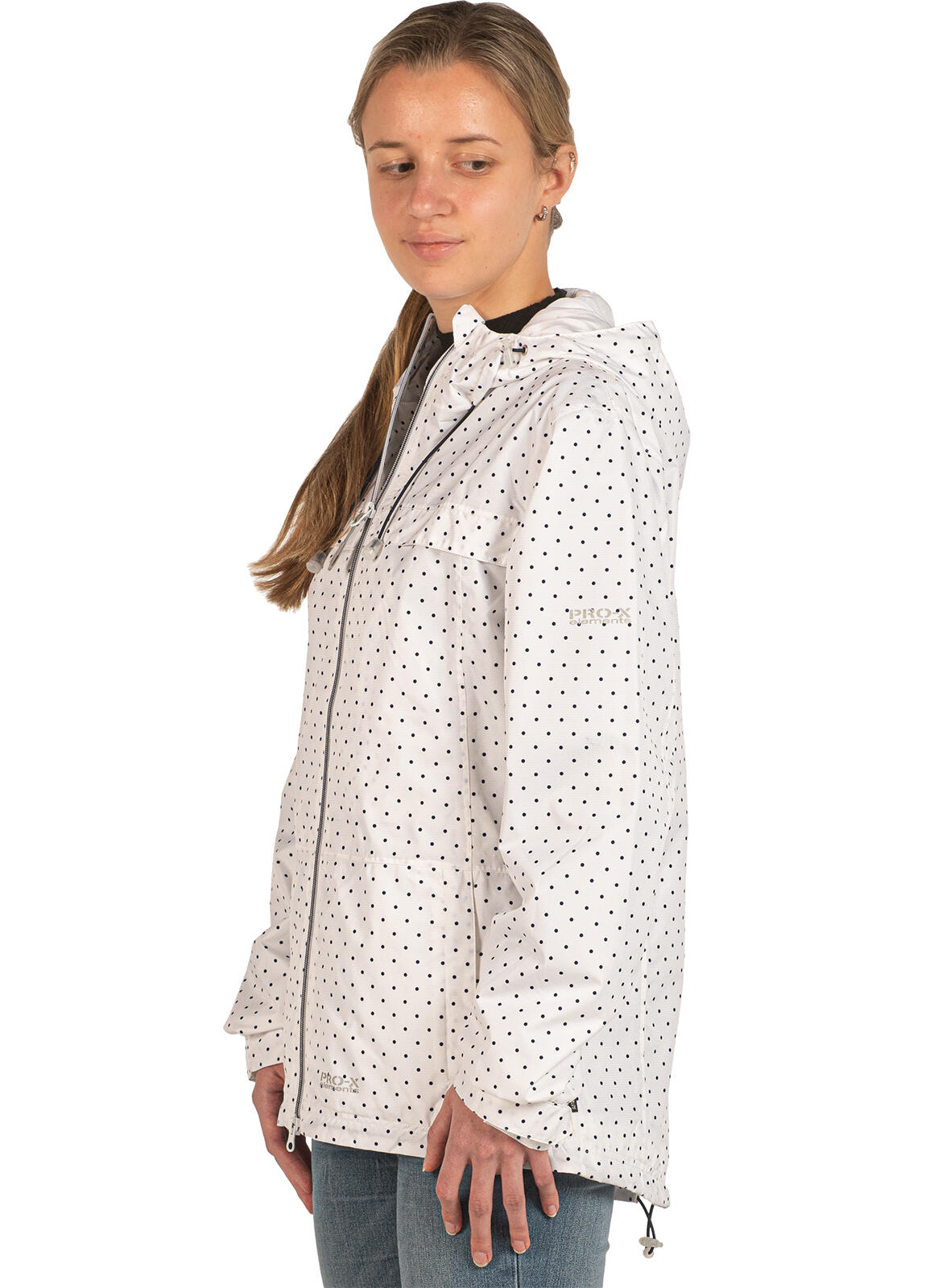 Veste fonctionnelle femme LUCIE blanche 5/5