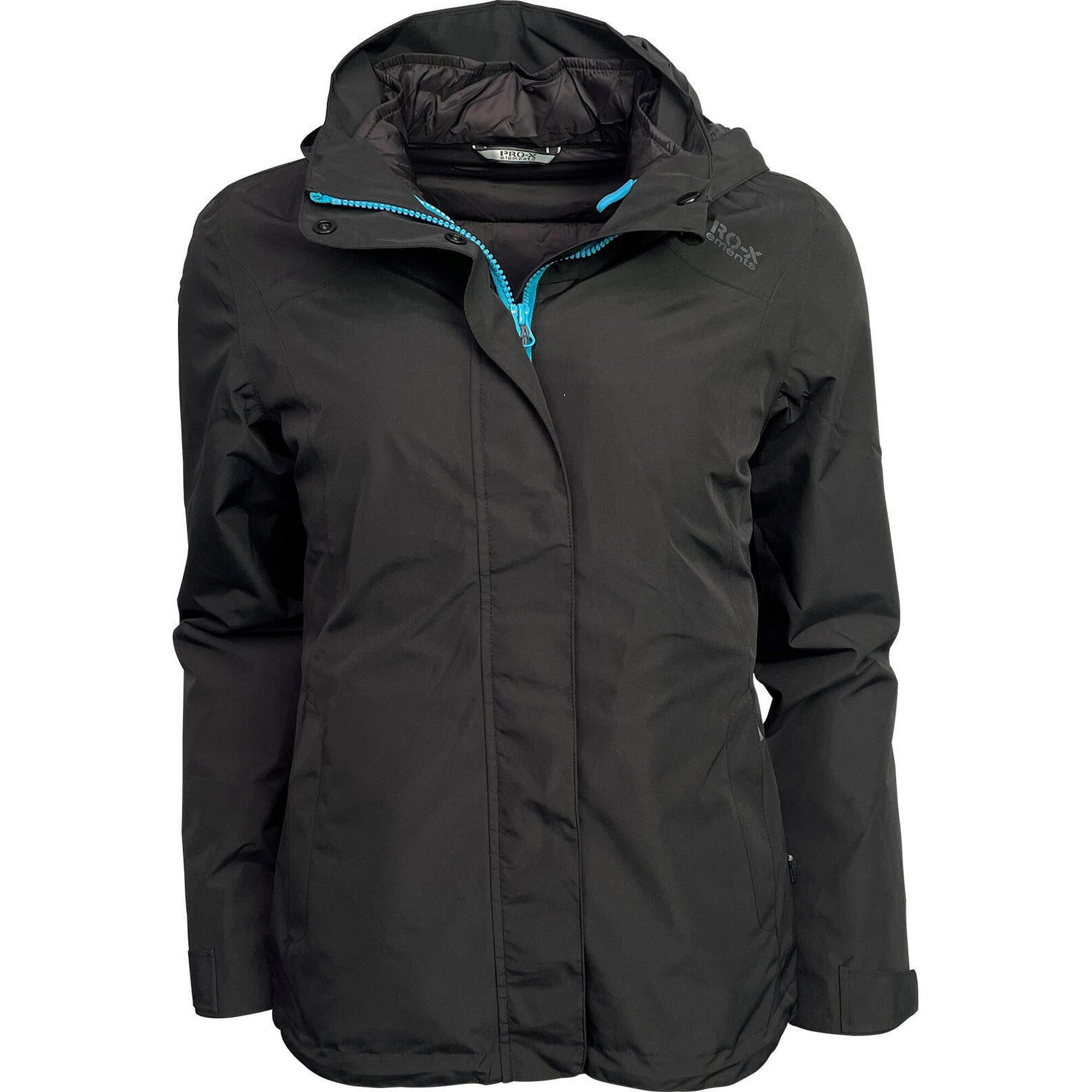Pro-x Elements - Veste 3 En 1 Agnes Pour Femmes Noir - Coupe-pluie - Noir - 42 M/l - Decathlon