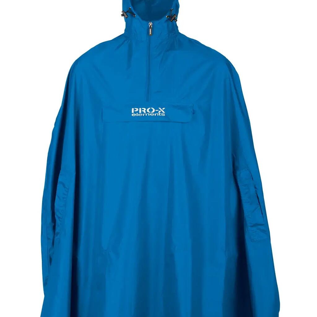 Unisex Rain Poncho PASOFINO Royal Blue