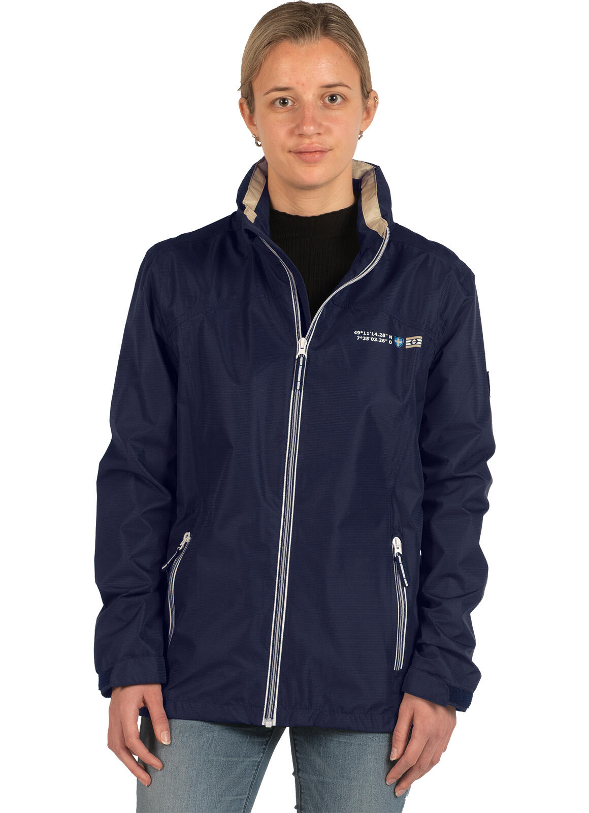 Veste fonctionnelle femme LOUISA bleu marine 3/5