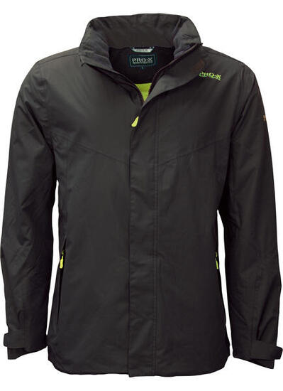 Veste fonctionnelle homme PHASE anthracite / vert wild lime