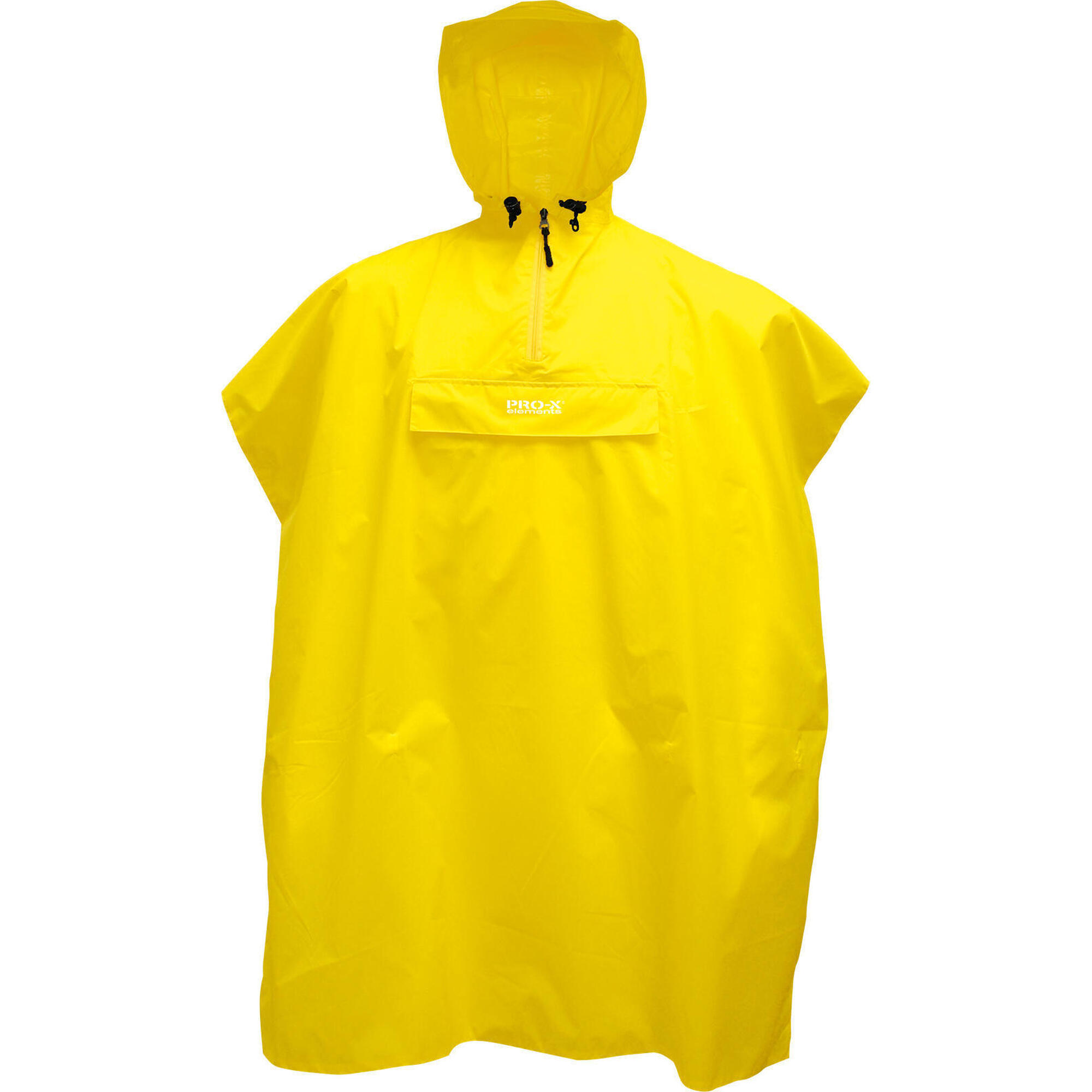 Pro-x Elements - Poncho De Pluie Unisexe Dablo Jaune - Cape - Jaune - 36 Xs - Decathlon