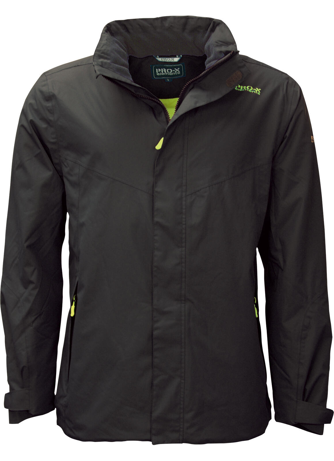 PRO-X ELEMENTS Herren Funktionsjacke PHASE ANTHRAZIT/WILD LIME