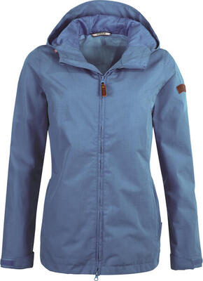 Outdoorjas hedda dames polykatoen blauw maat 42