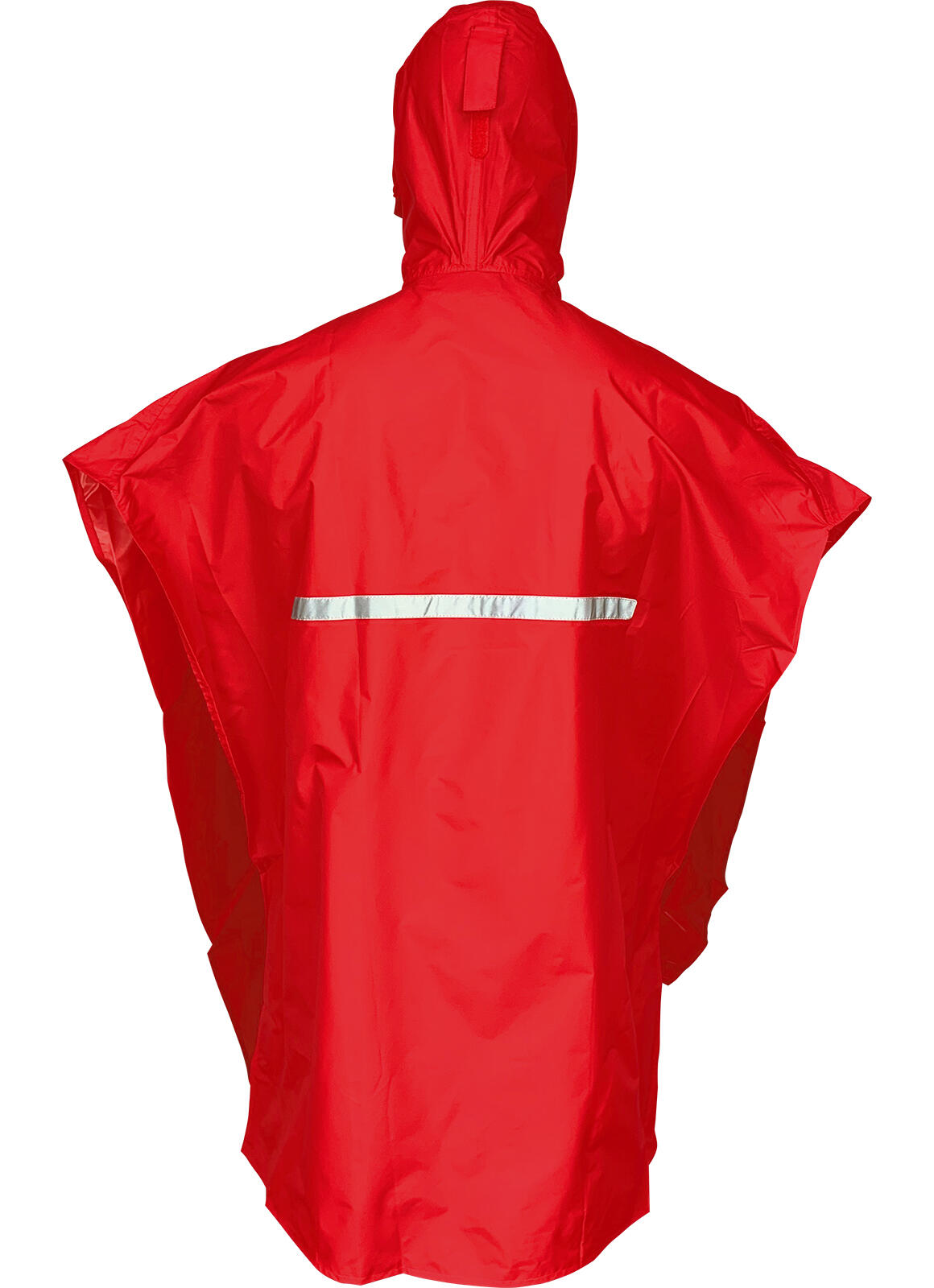 Poncho de pluie unisexe DABLO rouge 2/2
