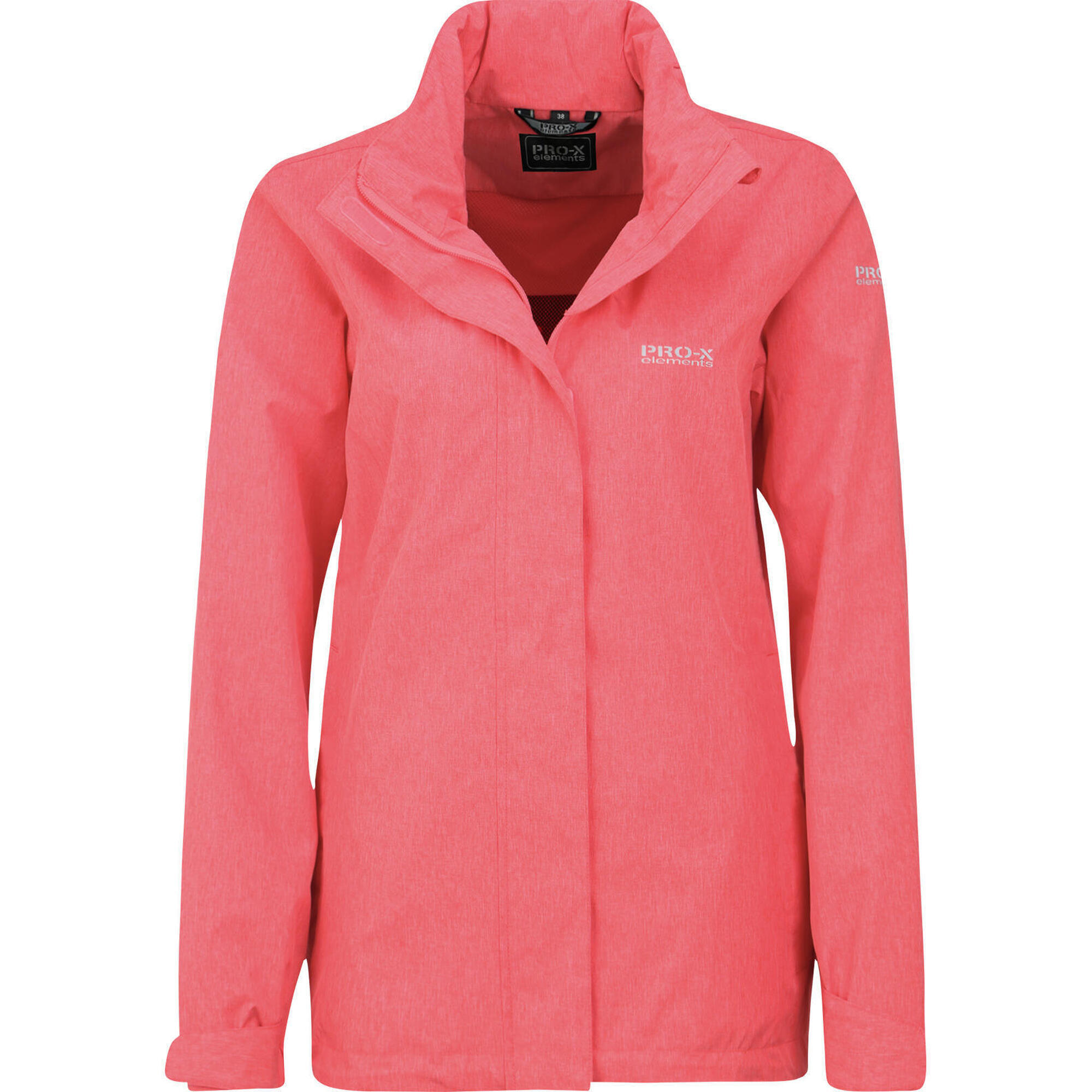 Pro-x Elements - Veste Softshell Femme Naomi Rose Teaberry Chiné - Softshell - Rose - 42 M/l - Decathlon