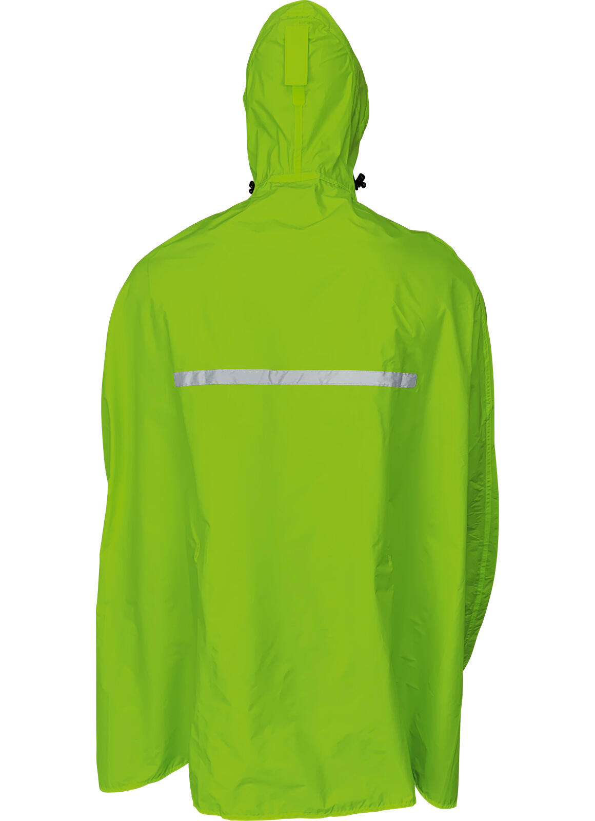 Poncho de pluie unisexe PASO vert fluo 2/2