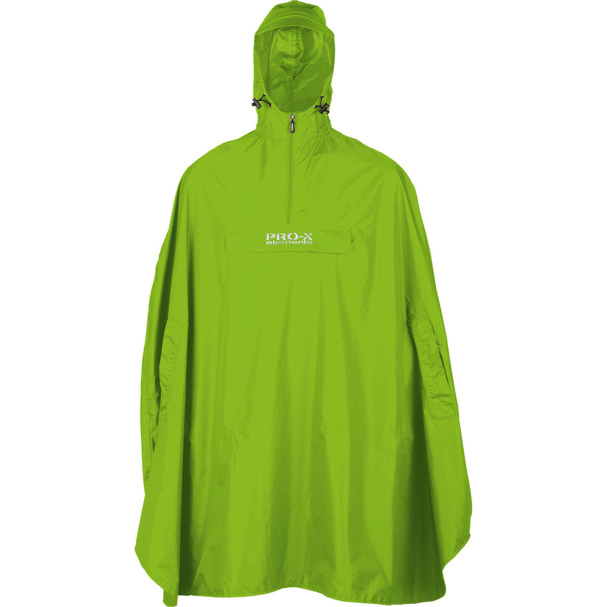 Pro-x Elements - Poncho De Pluie Unisexe Pasofino Vert Fluo - Cape - Vert - 42 M/l - Decathlon