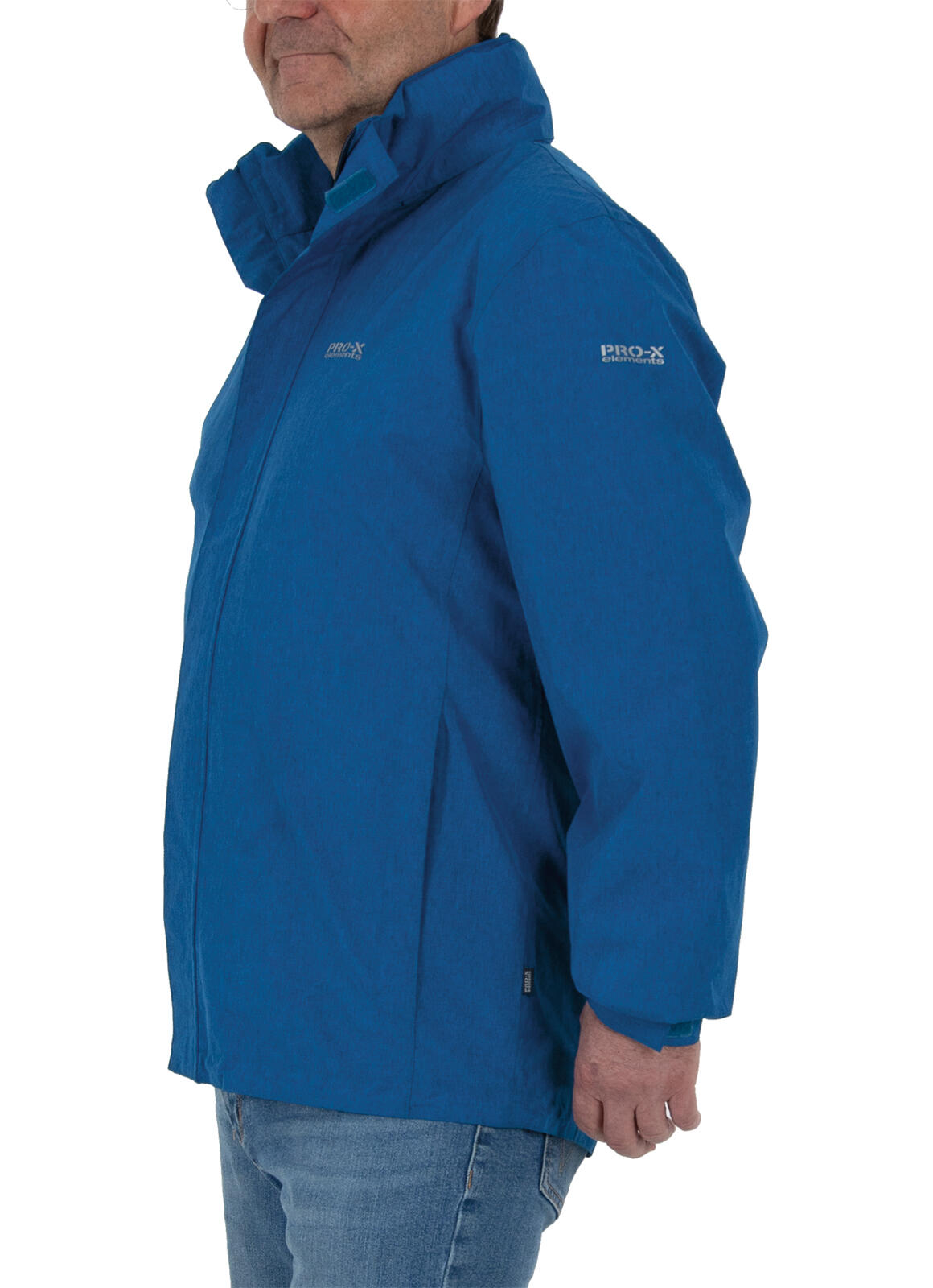 Heren functioneel jack RAY Peacock melange-blauw 5/5