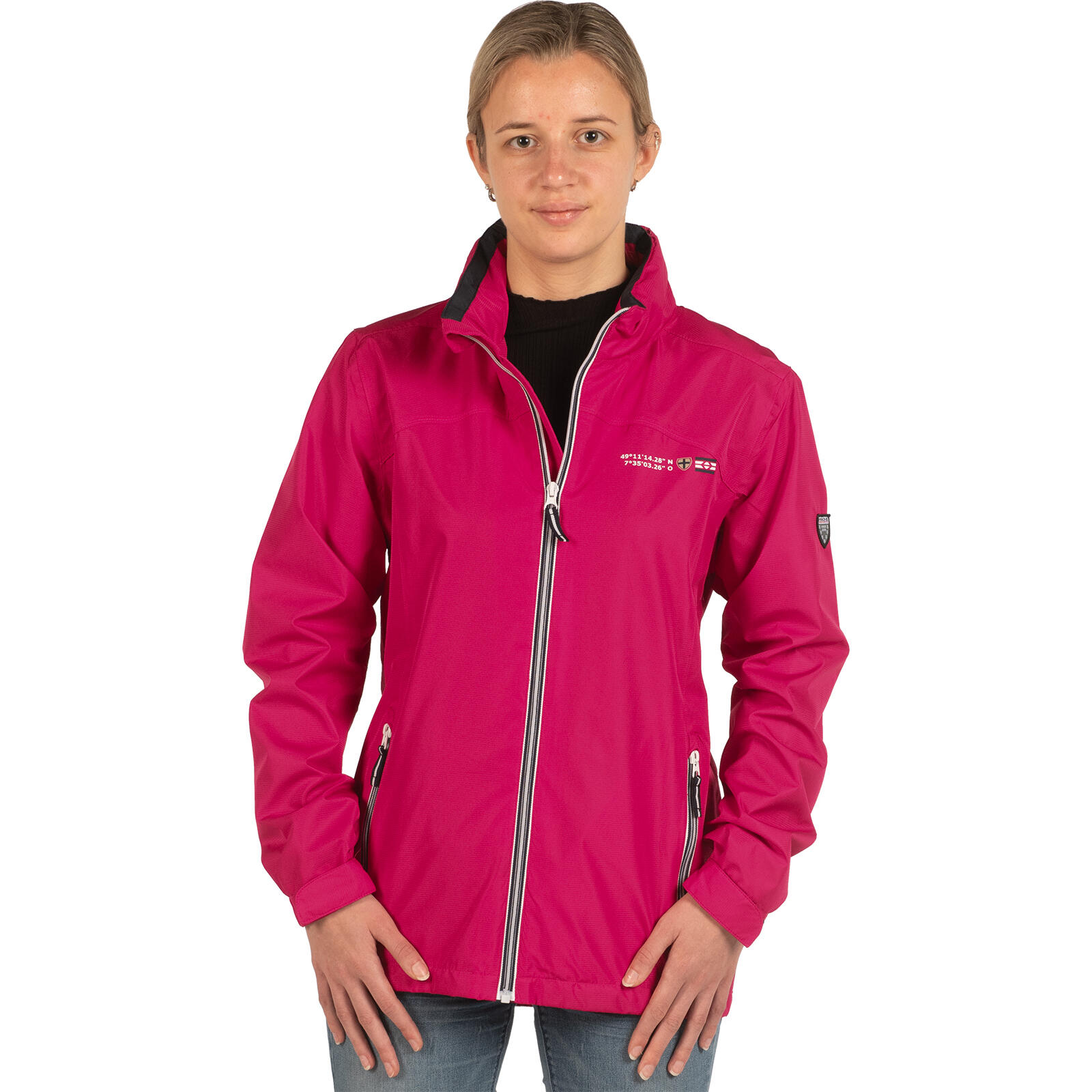 Veste fonctionnelle femme LOUISA rose jazzy 2/5