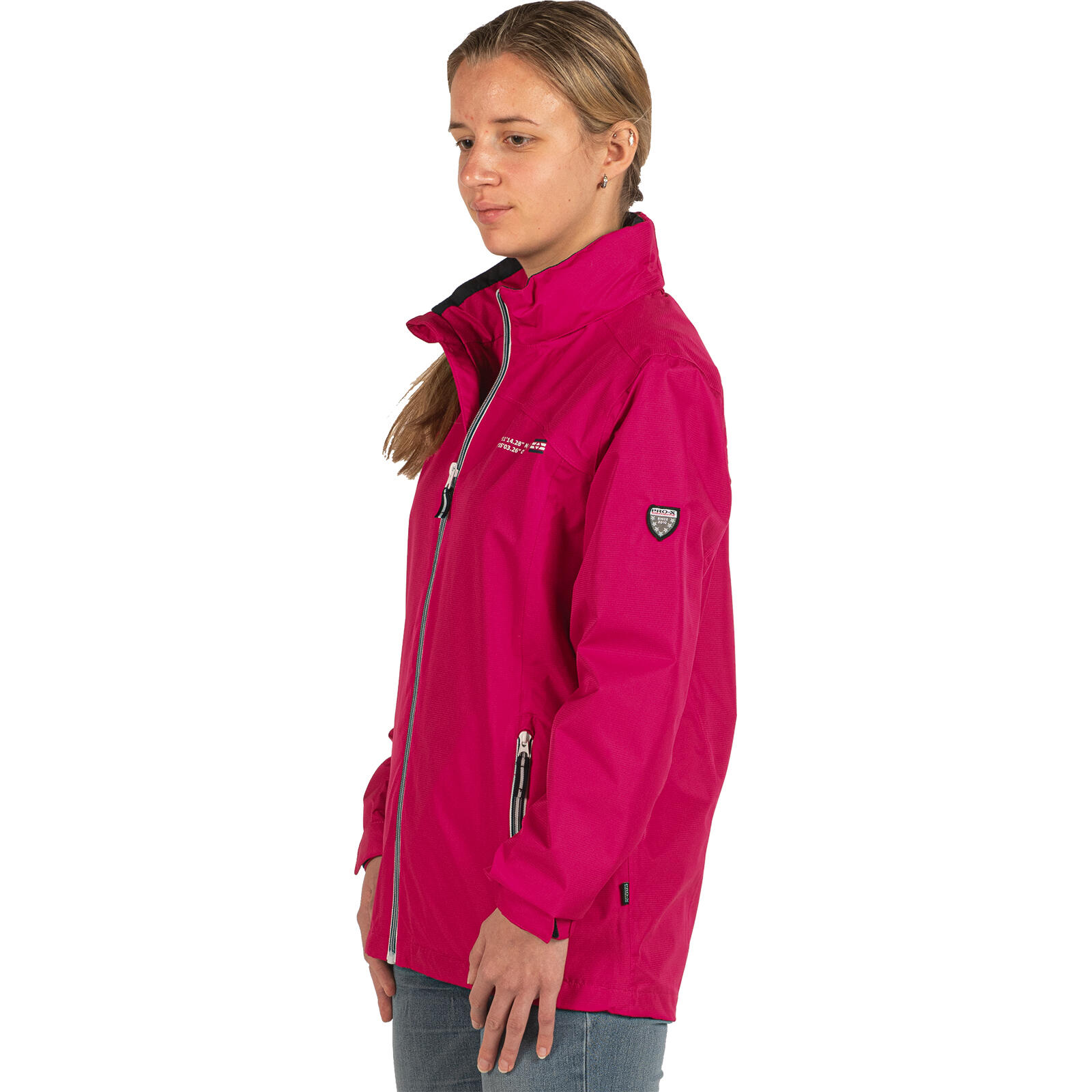 Veste fonctionnelle femme LOUISA rose jazzy 3/5