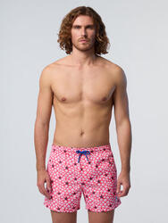 Short de bain Imprimé graphique pour homme