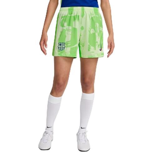 Nike - Short De Football Femme Fc Barcelone Nike Dry-fit 3e Édition - Short - Bleu|jaune|vert - Decathlon