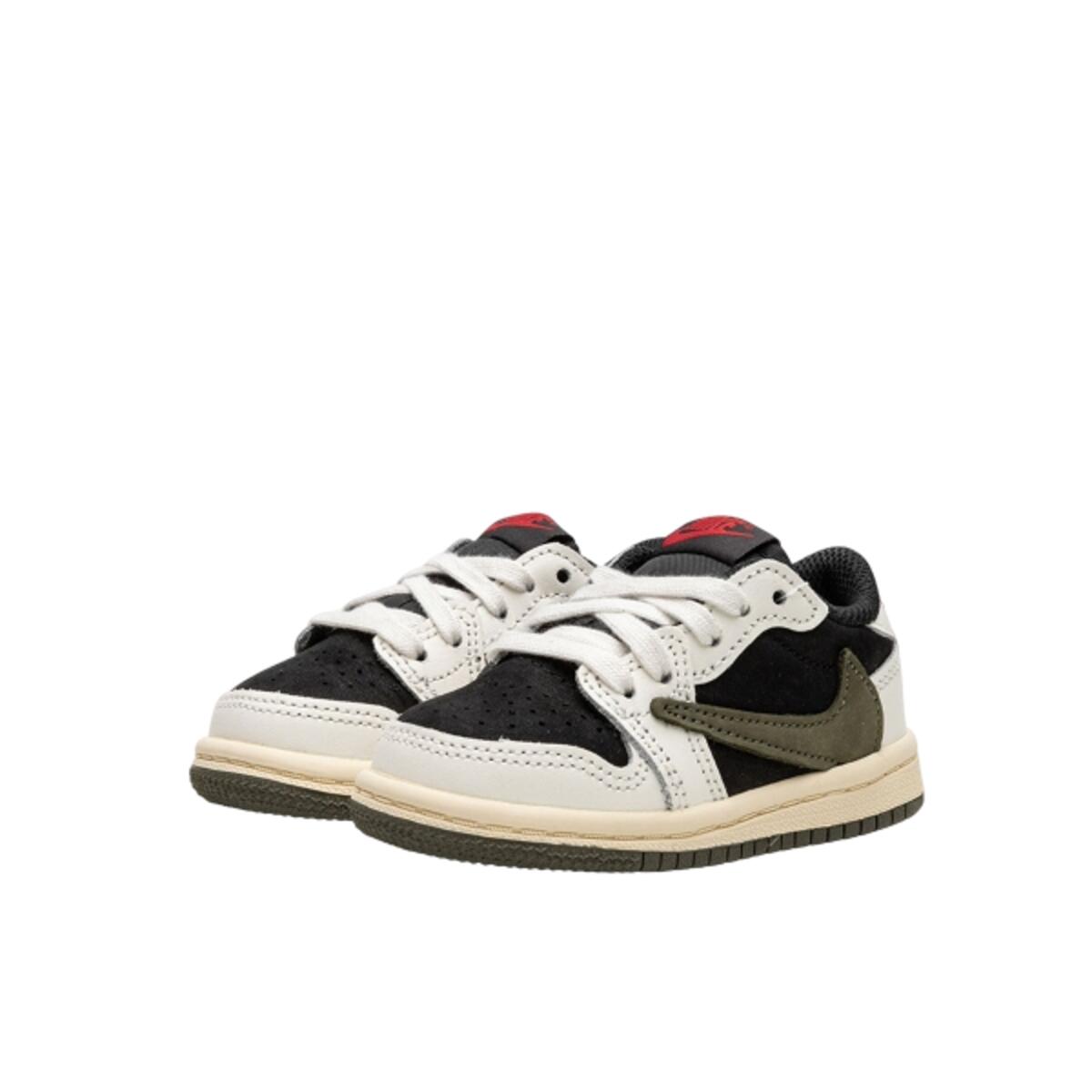 JORDAN Schuhe  1 Retro Low OG SP Travis Scott Olive Enfants et Bébés