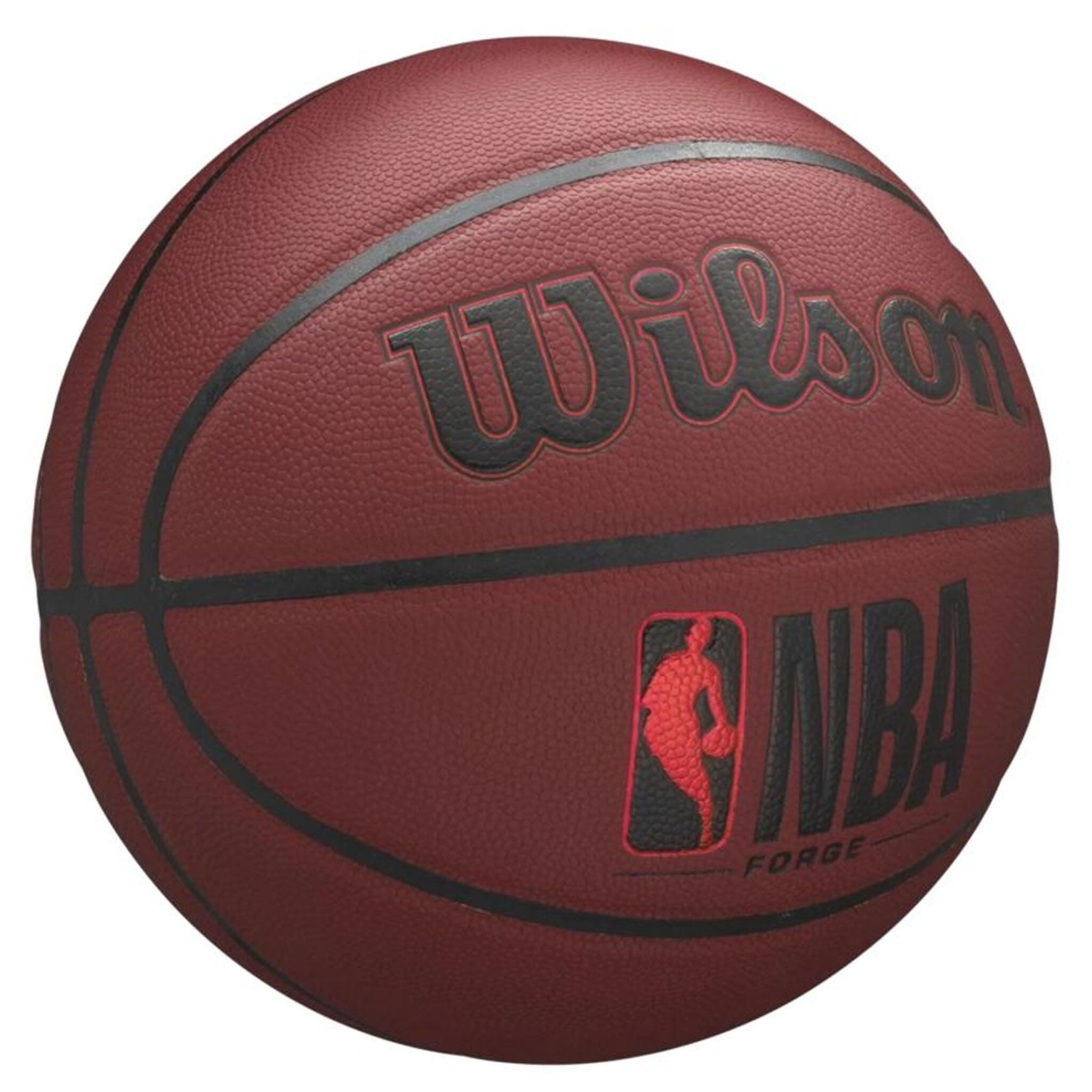 Wilson NBA Forge Series Brown Basketballs 2/3