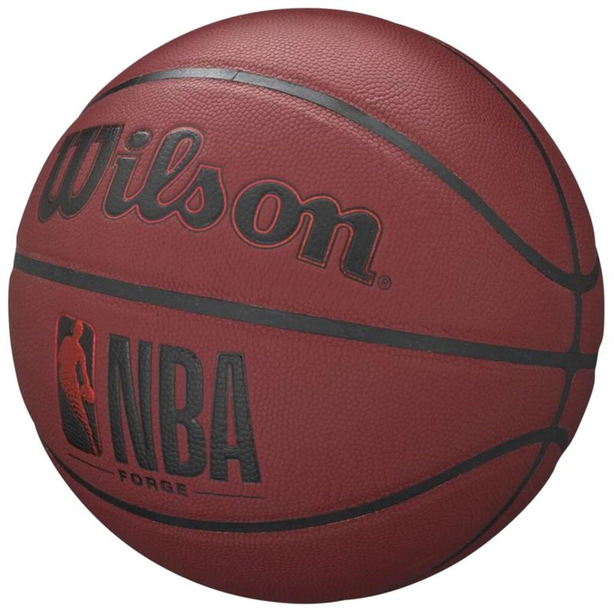 Wilson NBA Forge Series Brown Basketballs 3/3