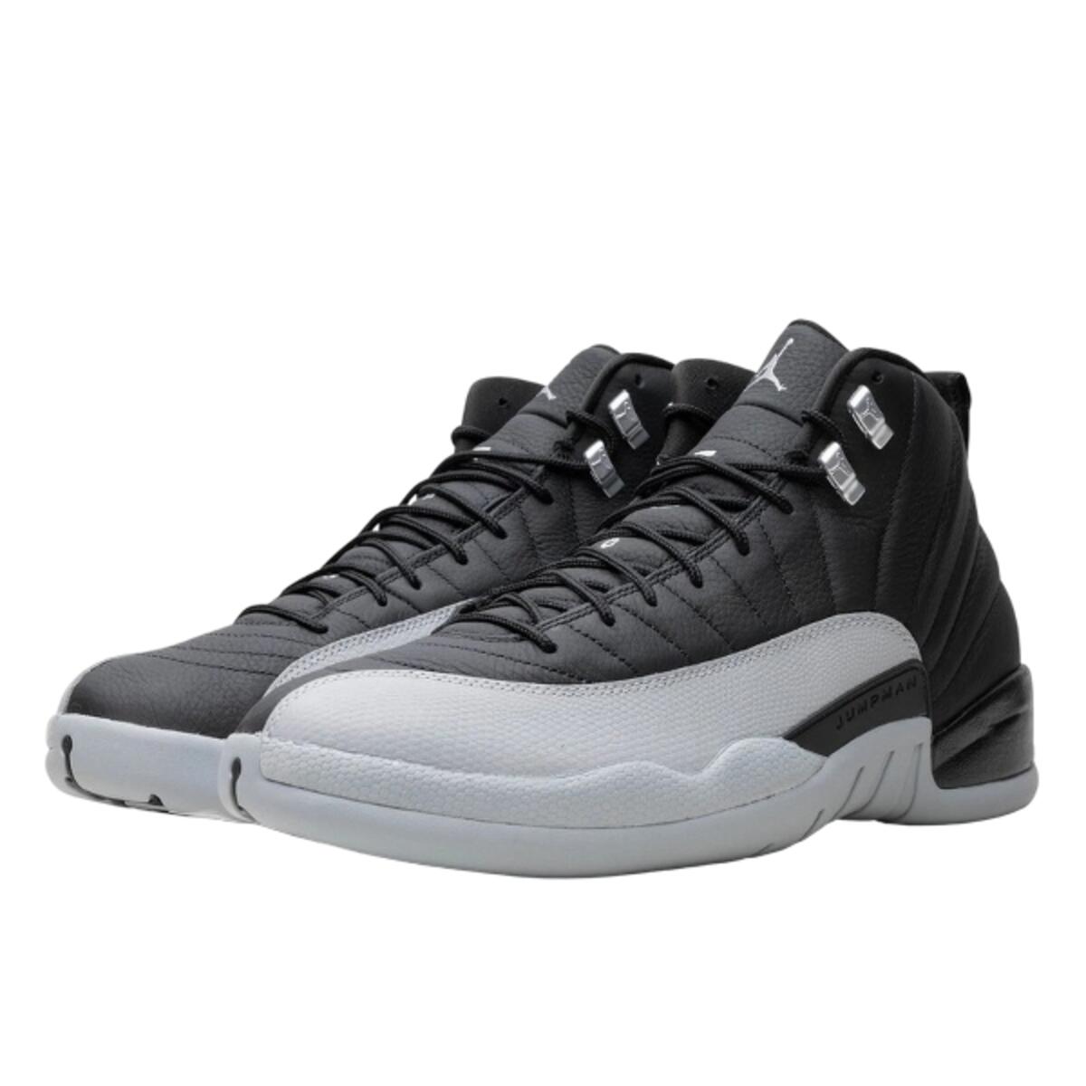 Chaussures  12 Retro Black Wolf Grey 2/4