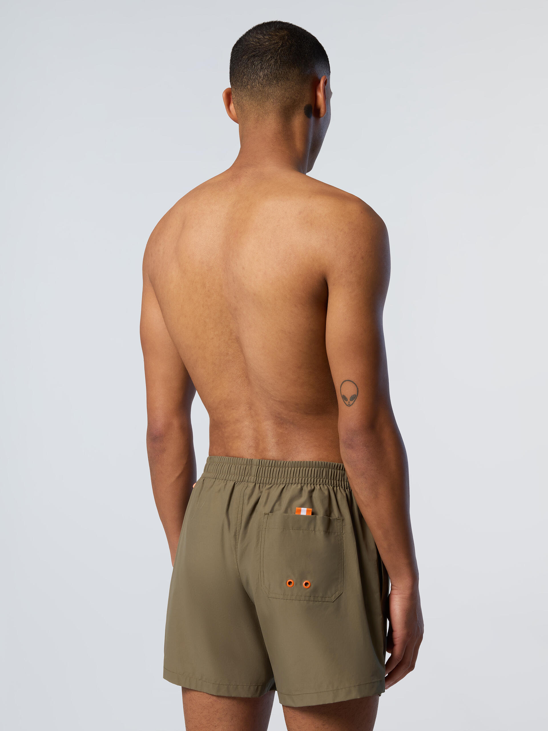 Bañador Parche con el logotipo para hombre 2/7