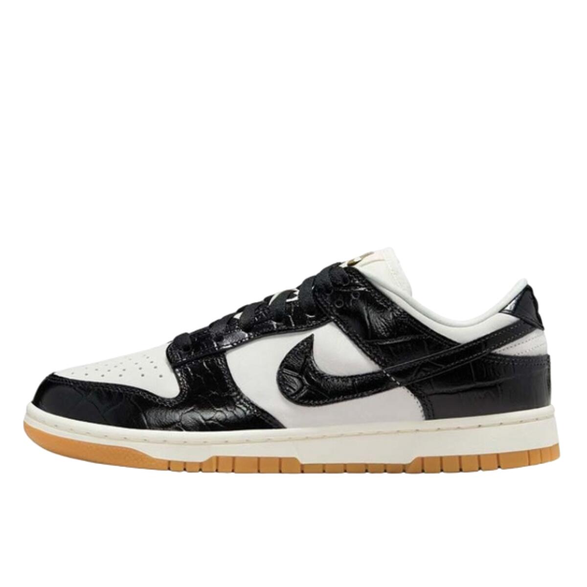 Nike - Chaussures  Dunk Low Lx Black Croc - Baskets - Noir - Decathlon