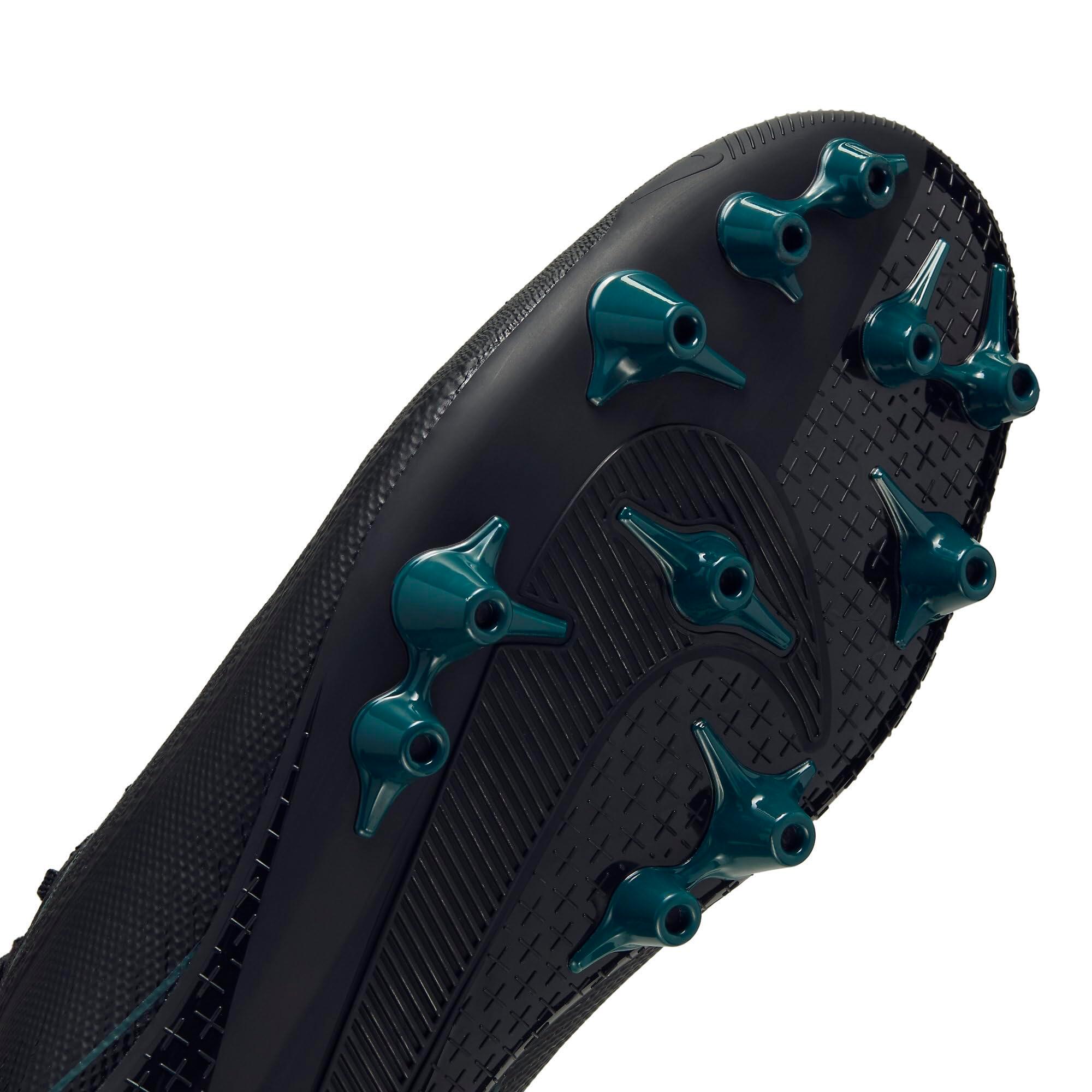 Nike Zoom Vapor 16 Academy Ag: Sneaker da Calcio Uomo Black/Deep Jungle 41 EU 6/6