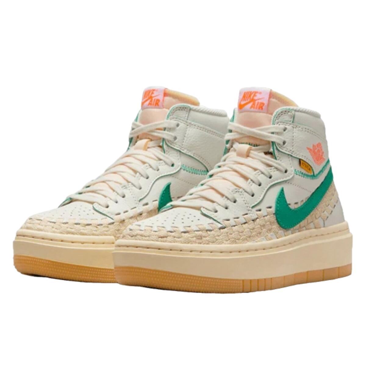 Chaussures Air Jordan 1 Elevate High Union Bephie's Beauty Supply Kinetic Green 2/3
