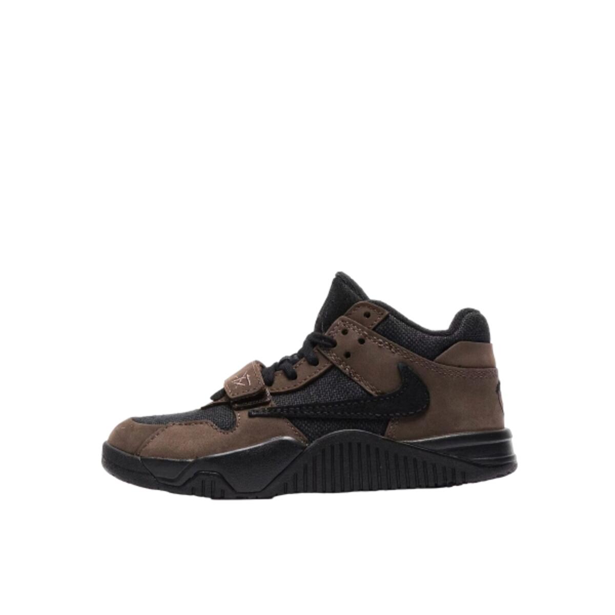 Jordan - Chaussures  Jumpman Jack Tr Travis Scott Dark Mocha Enfant Et Bébé - Baskets - Noir - Decathlon