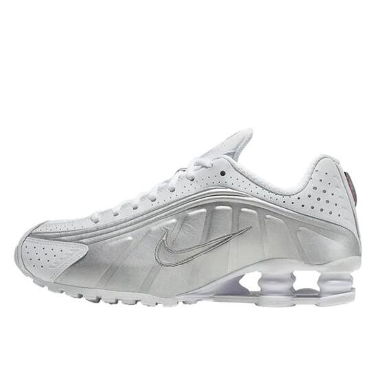Buty do chodzenia dla dorosłych Nike Shox R4 White Metallic Silver (2019/2024)