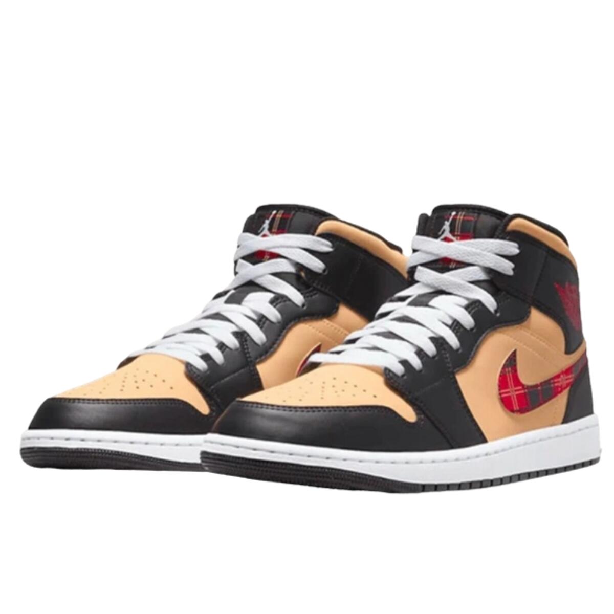 Scarpe  1 Mid SE Tartan Swoosh 2/3