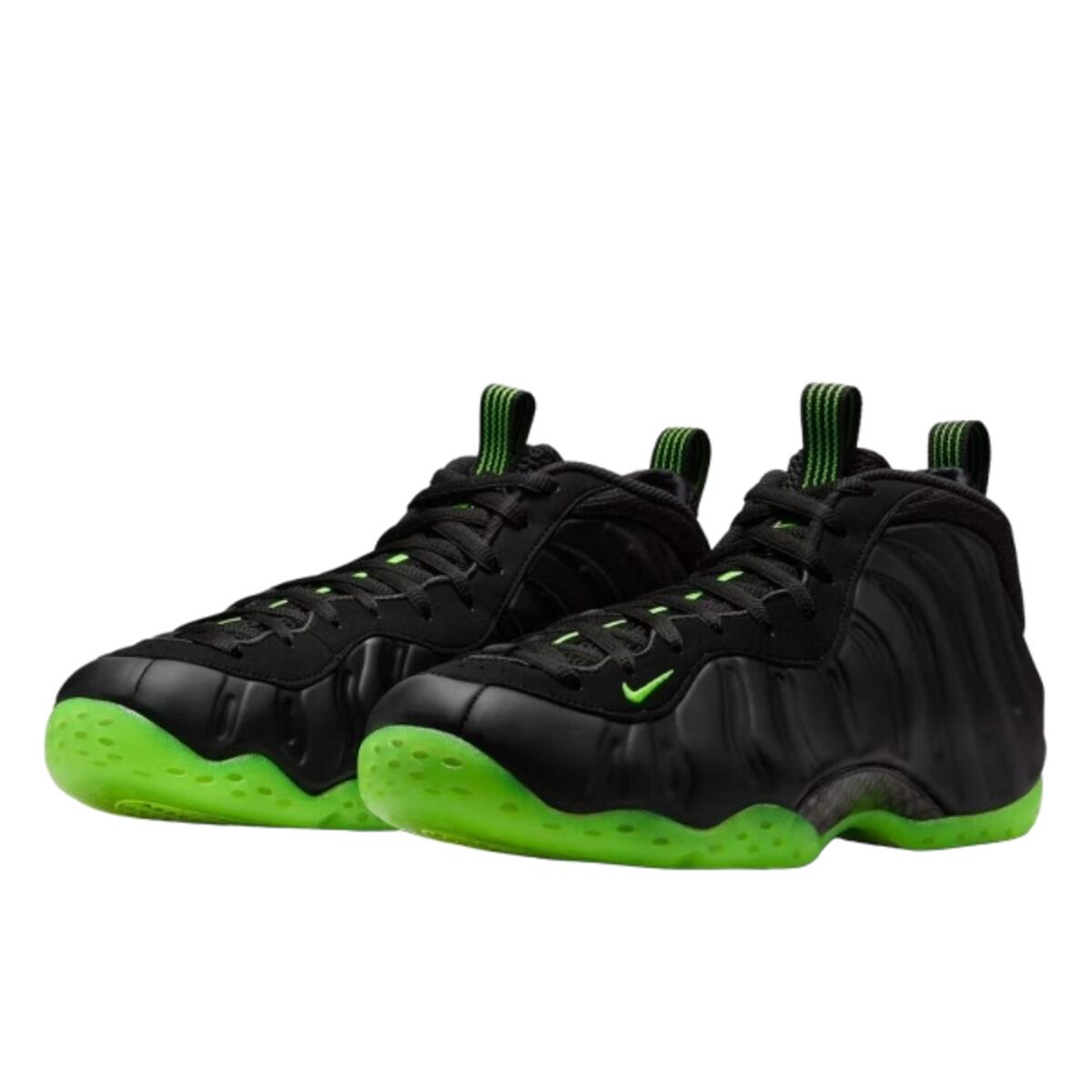 Chaussures  Air Foamposite One Black Volt 2/4