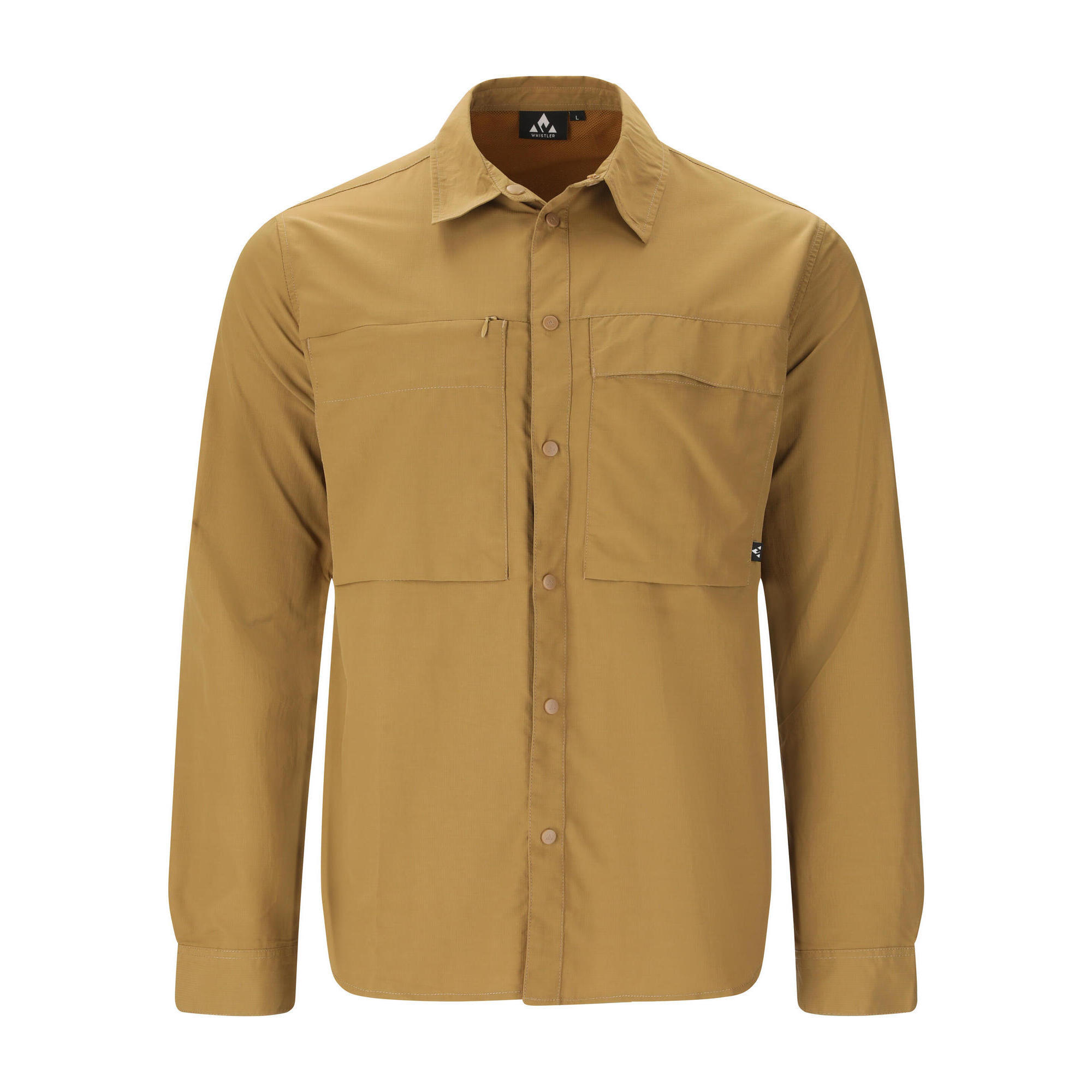 Whistler - Funktionshemd Elm - Polo Manches Longues - Jaune - 42 M/l - Decathlon