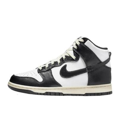 Schoenen dunk high vintage black
