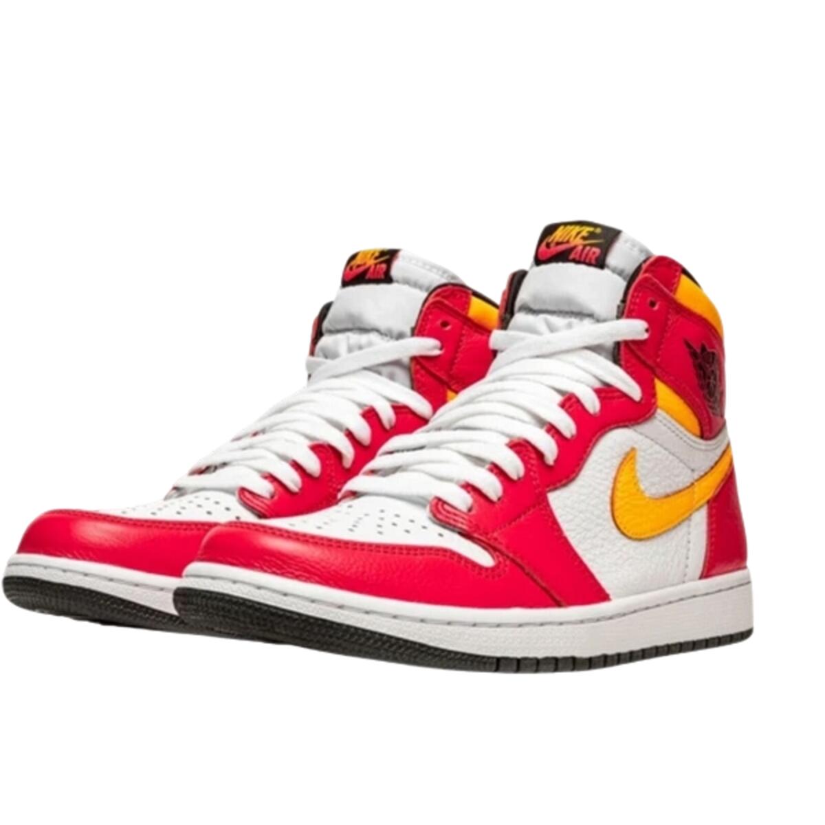 Chaussures  1 Retro High OG Light Fusion Red 2/2