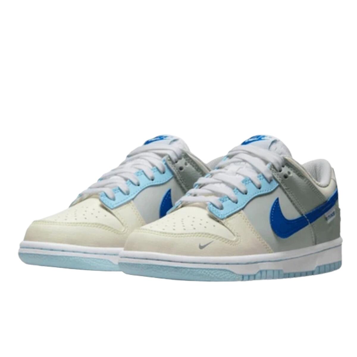 Chaussures  Dunk Low Ivory Hyper Royal 2/3